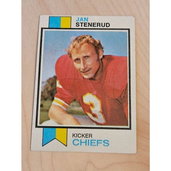 Topps 1973 Jan Stenerud Card #285 Kansas City Chiefs Montana State - Picture 1 of 2